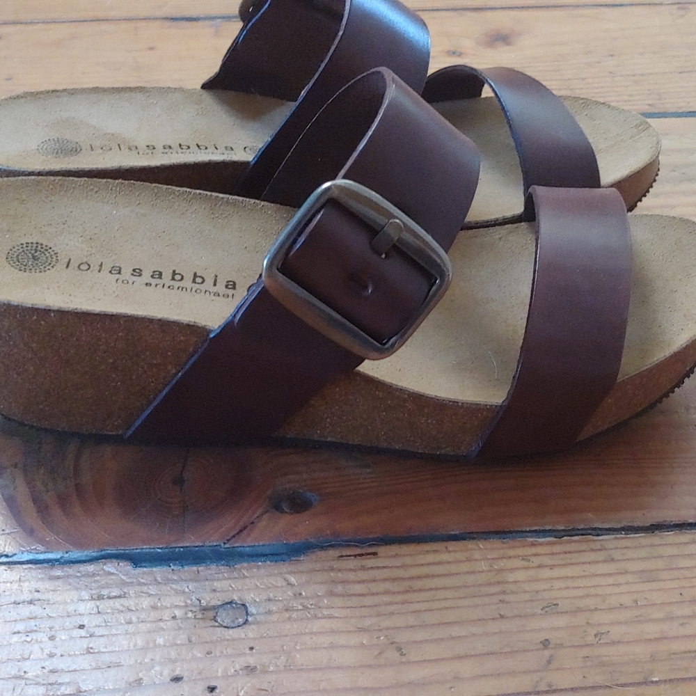 Eric Micheal leather sandals
